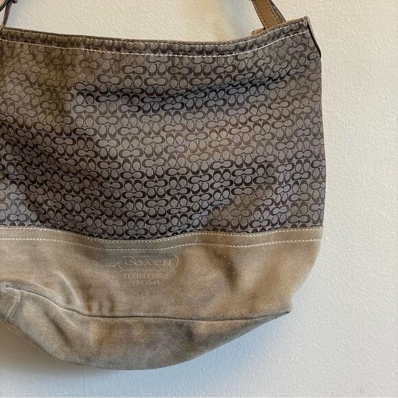 Coach shoulder bag leather ware eat. 1941 suede - Picture 8 of 10